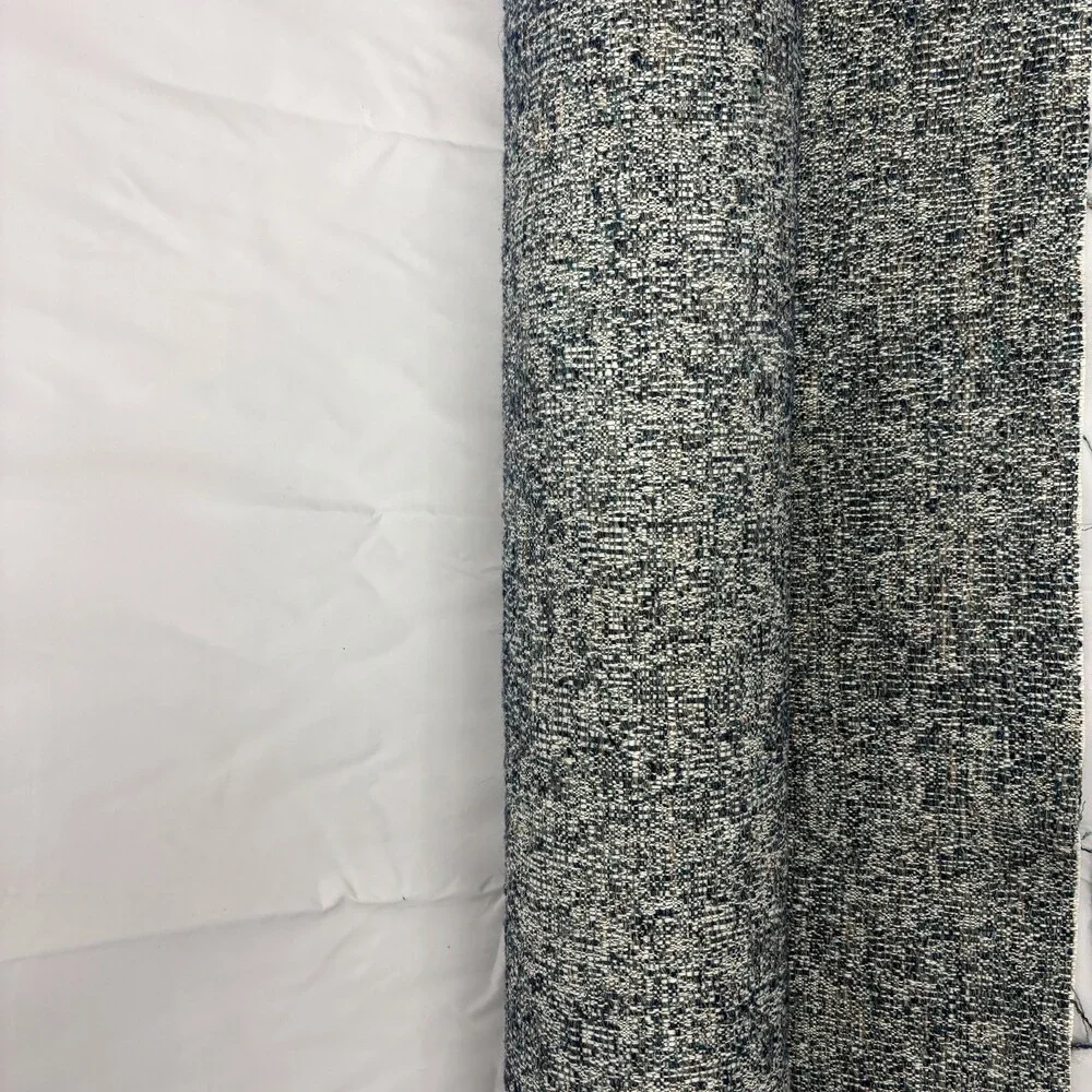 METAPHORES Deauville 4.5Y Maree Blue Tweed Wool Linen Luxury $2345